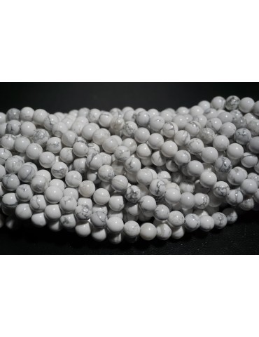 Fils de Howlite-MEXICO OBSIDIENNE