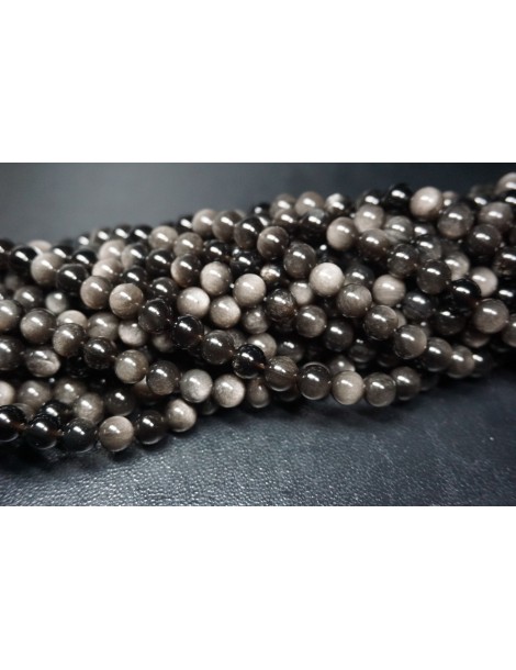 Fils de Obsidienne Argentée