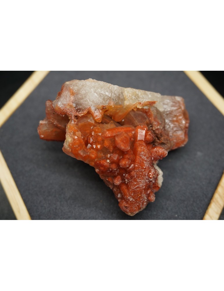 Red Quartz Crystals