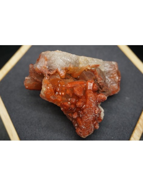 Red Quartz Crystals