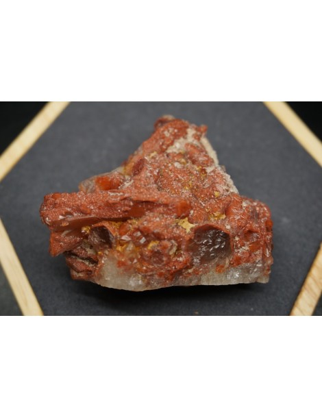 Red Quartz Crystals