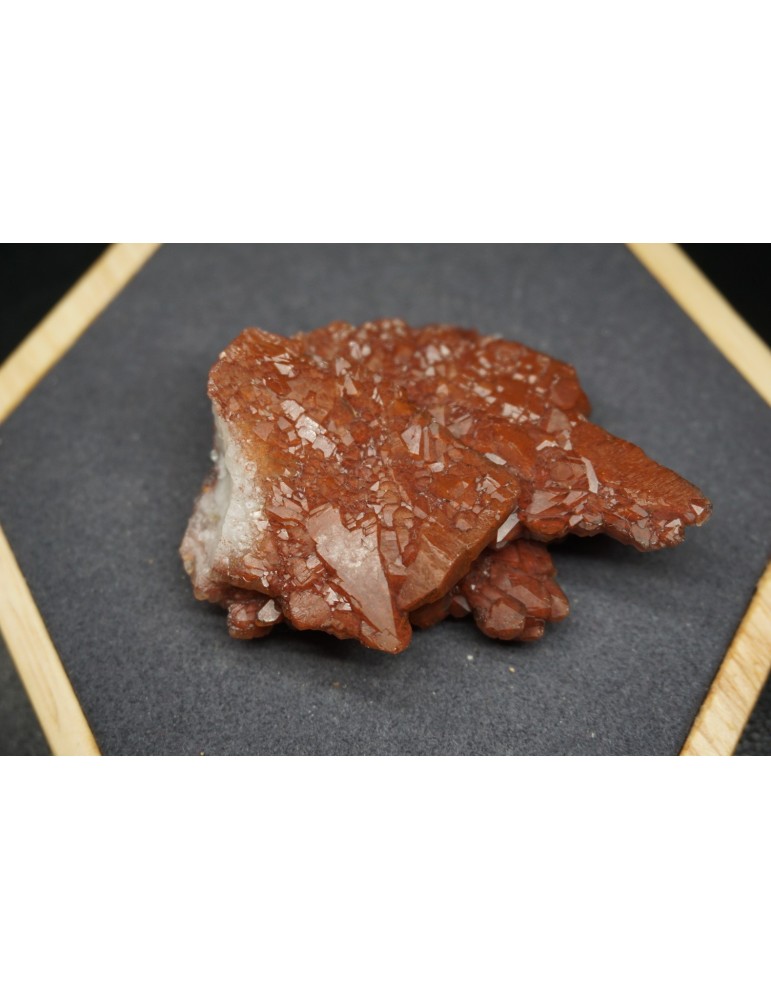 Cristalli di Quarzo Rosso