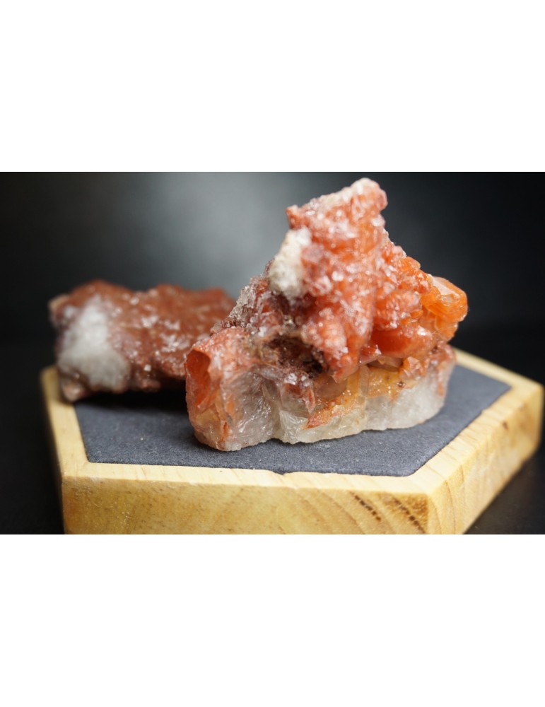 Red Quartz Crystals
