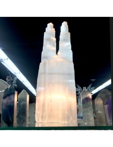 Lampe double sélénite