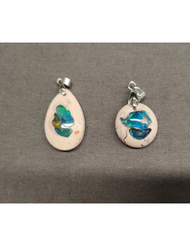 Pendentif Opale Mexique AA