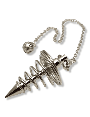 Pendule spirale métal