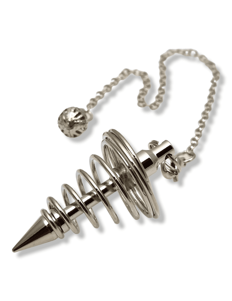 Pendule spirale métal