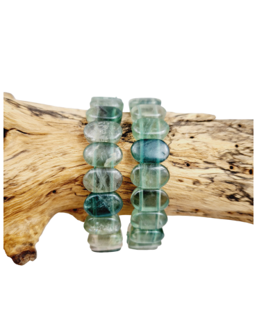 Braccialetto di Fluorite piatto