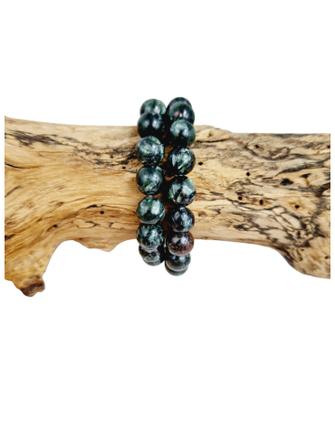 Bracelet séraphinite perles A