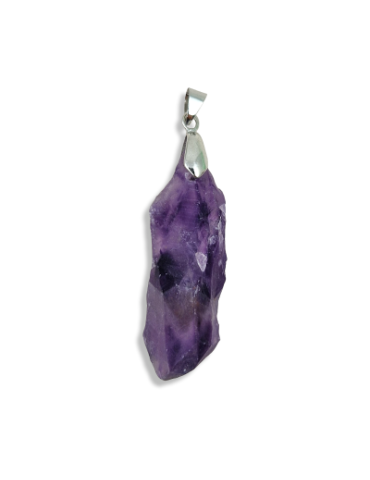 Pendentif Améthyste pointe brute