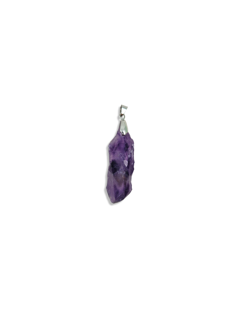 Pendentif Améthyste pointe brute