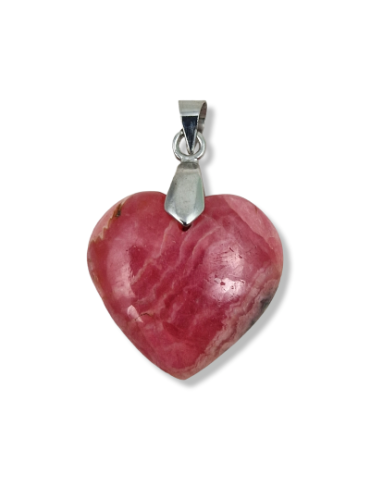 Pendentif Rhodochrosite coeur