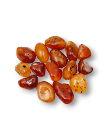 carnelian trommelstenen A