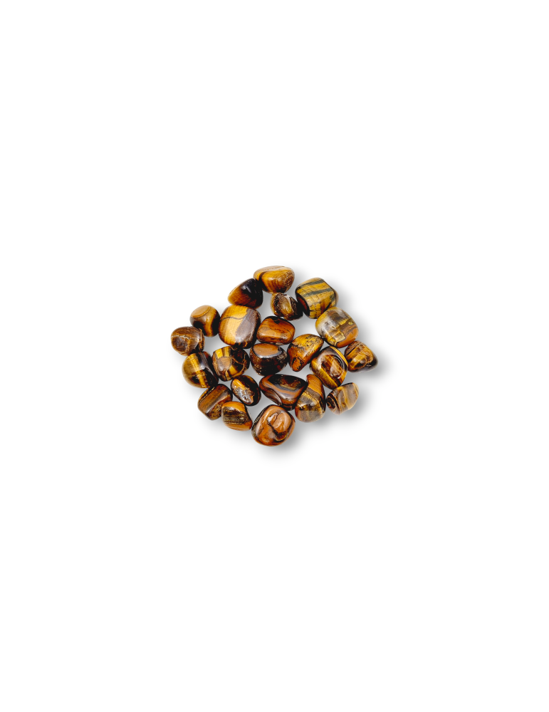 Tiger's eye tumbled stones A
