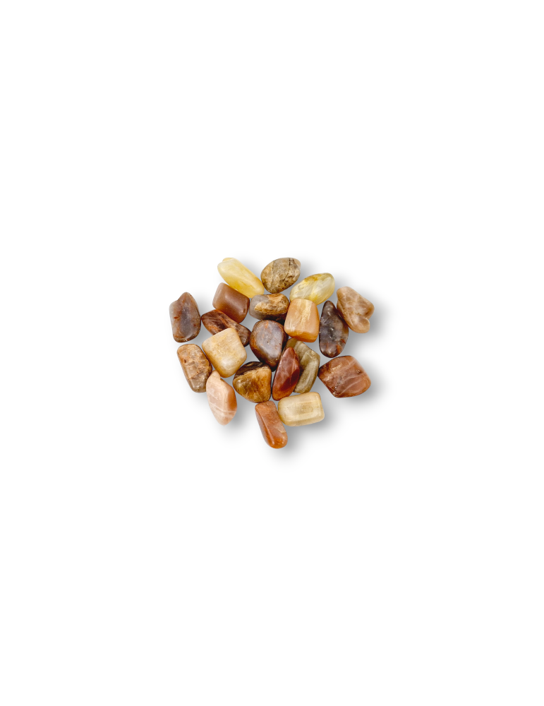 moonstone mix tumbled stones AB