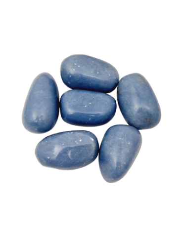 AA tumbled angelite stones