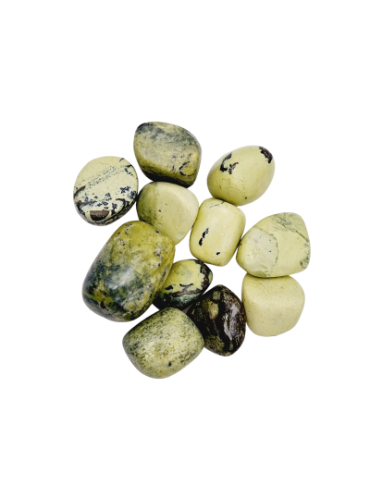Serpentine Peru tumbled stones AA