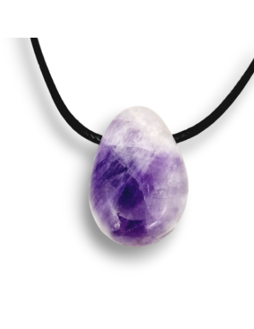 Durchbohrte Amethyst Chevron Anhänger Set x5