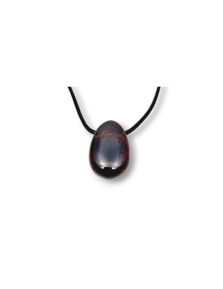 Pendentifs percés travers Grenat lot x5