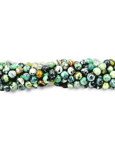 Fil Variscite perles AA