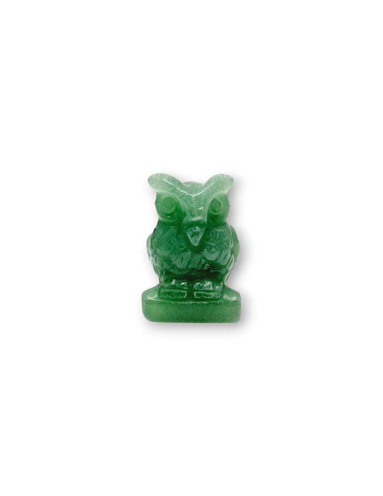 Hibou sculpté