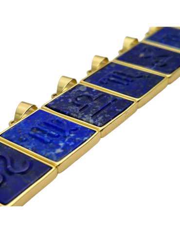 Pendentifs Signe Astrologique lapis Lazuli