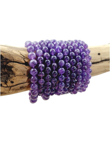 Bracelet améthyste foncée...