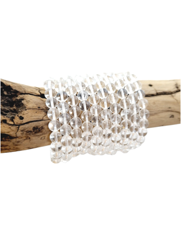 Bracelet cristal de quartz AA