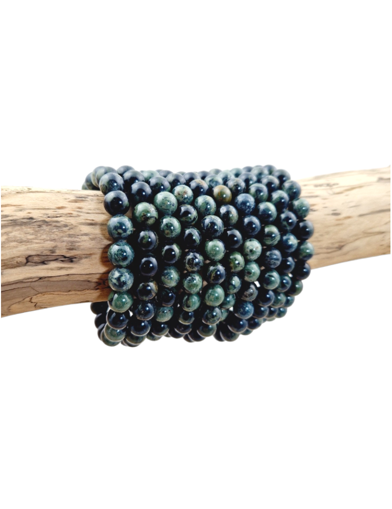 Bracelet jaspe kambaba perles A